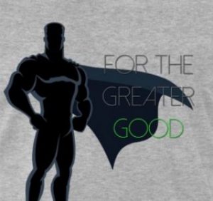 superhero cape greater good