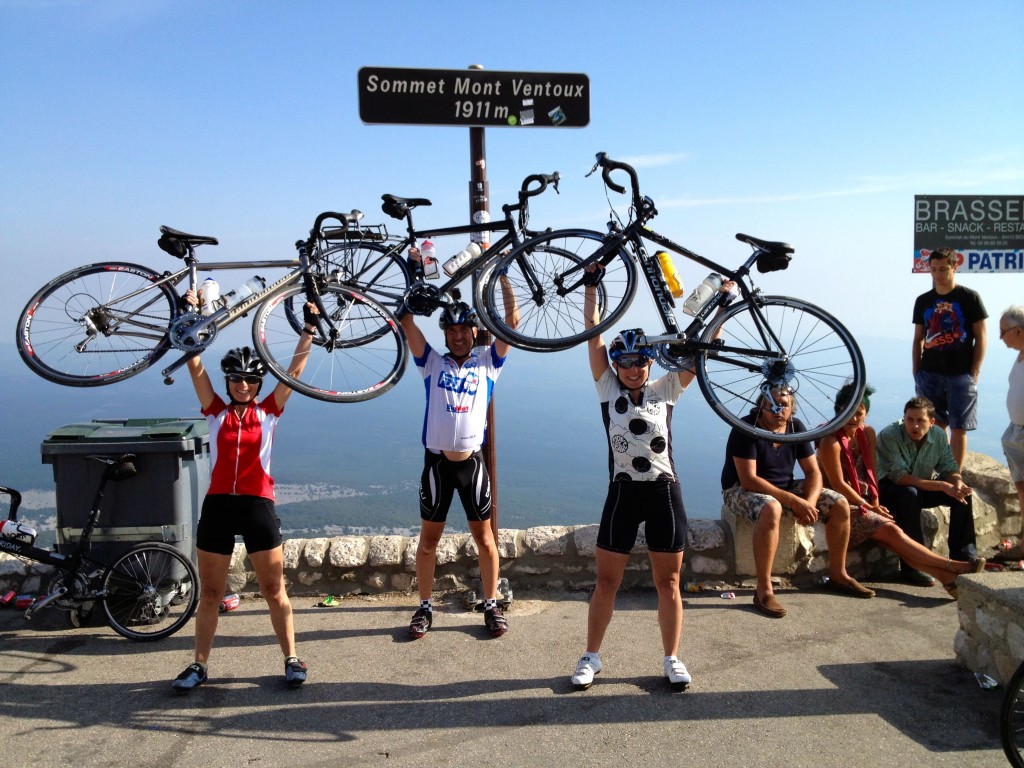 Mont Ventoux celebration