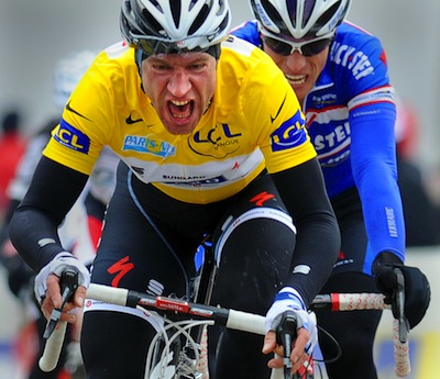 cyclist in the hurtbox Indoor Cycling Association